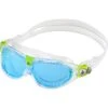 Aqua Sphere Seal Kid 2.0 Swim Mask - Blue Tinted/Clear -Outlet Swim Goggles Pro Store clear 0193420