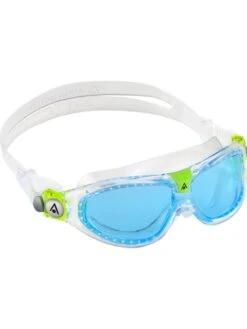 Aqua Sphere Seal Kid 2.0 Swim Mask - Blue Tinted/Clear 9 Aqua Sphere Seal Kid 2.0 Swim Mask - Blue Tinted/Clear -Outlet Swim Goggles Pro Store clear 0193420 2