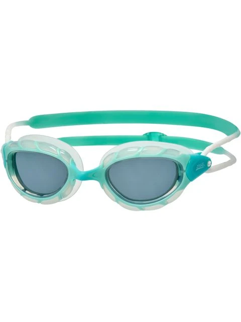 Zoggs Predator Goggles - Smoke/Green/Clear 3 Zoggs Predator Goggles - Smoke/Green/Clear