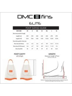 DMC Fins Elite Fins - Kandy Orange -Outlet Swim Goggles Pro Store dmc fins elite fins kandy orange dmce ko 8