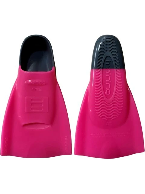 DMC Fins Original Fins - Pink & Charcoal 3 DMC Fins Original Fins - Pink & Charcoal