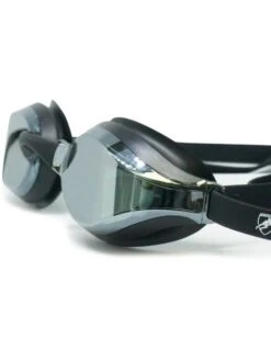 Engine Bullet Goggles - Silver Mirror/Black -Outlet Swim Goggles Pro Store engine bullet mirrored goggles silver black 127199 2