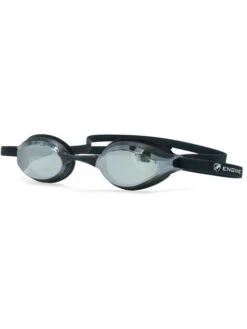 Engine Bullet Goggles - Silver Mirror/Black