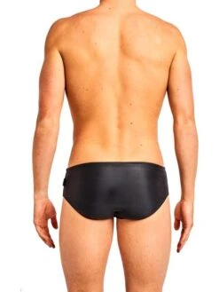 Engine Club Cut Pool Briefs - Black -Outlet Swim Goggles Pro Store engine club cut pool briefs black rscc bk 3