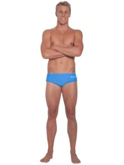 Engine Club Cut Pool Briefs - Light Blue -Outlet Swim Goggles Pro Store engine club cut pool briefs light blue rscc lb 5