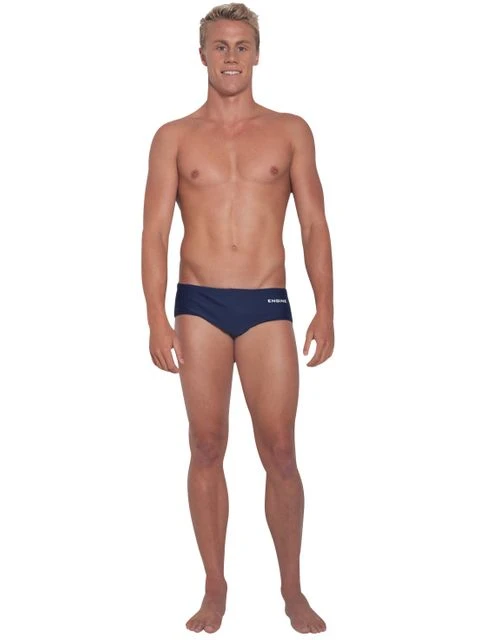 Engine Club Cut Pool Briefs - Navy 4 Engine Club Cut Pool Briefs - Navy - Image 2