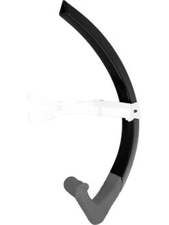 Aqua Sphere Focus Centre Snorkel Regular Fit - Black/Grey