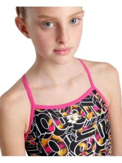 Arena Lightdrop Back One Piece - Freak Rose/Multi -Outlet Swim Goggles Pro Store multi 005086 950 7