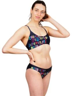 Odeclas Sports Bikini Top - Aryane -Outlet Swim Goggles Pro Store odeclas sports bikini top aryane bk aryane top 2