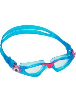 Aqua Sphere Kayenne Junior Goggles - Clear/Aqua/Pink -Outlet Swim Goggles Pro Store pink 192070 2
