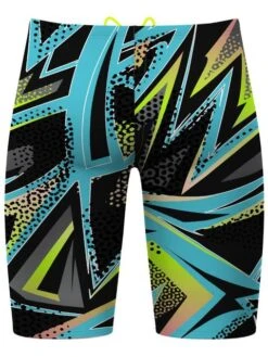 Q Swimwear Jammers - Distortia -Outlet Swim Goggles Pro Store q swimwear distortia jammers qsdis 3