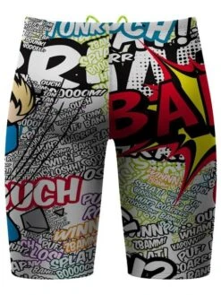 Q Swimwear Jammers - Comic Book 9 Q Swimwear Jammers - Comic Book -Outlet Swim Goggles Pro Store q swimwear jammers comic book qs091 3