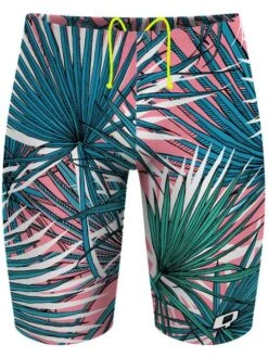 Q Swimwear Jammers - Pink Palm