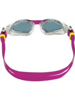 Aqua Sphere Kayenne Compact Goggles - Smoke/Clear/Raspberry -Outlet Swim Goggles Pro Store raspberry 197130 3
