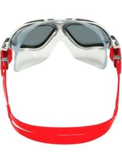 Aqua Sphere Vista Swim Mask - Smoke/White/Grey/Red -Outlet Swim Goggles Pro Store red 190090 3