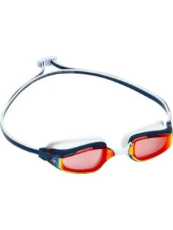 Aqua Sphere Fastlane Googles - Titanium Red Mirror / Navy / Red -Outlet Swim Goggles Pro Store red 191820 2