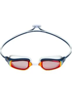 Aqua Sphere Fastlane Googles - Titanium Red Mirror / Navy / Red -Outlet Swim Goggles Pro Store red 191820 3