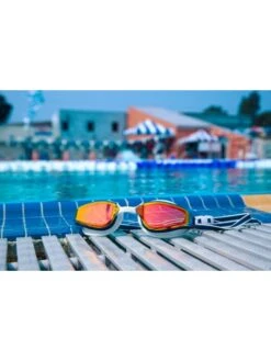 Aqua Sphere Fastlane Googles - Titanium Red Mirror / Navy / Red -Outlet Swim Goggles Pro Store red 191820 5