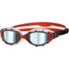 Zoggs Predator Flex Titanium Goggles - Smoke Mirror/Clear/Red 1 Zoggs Predator Flex Titanium Goggles - Smoke Mirror/Clear/Red -Outlet Swim Goggles Pro Store red 461054clrdmsmr