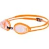 Vorgee Missile Goggles - Clear/Fluro Orange -Outlet Swim Goggles Pro Store vorgee missile clear goggles fluro orange 808001c fo