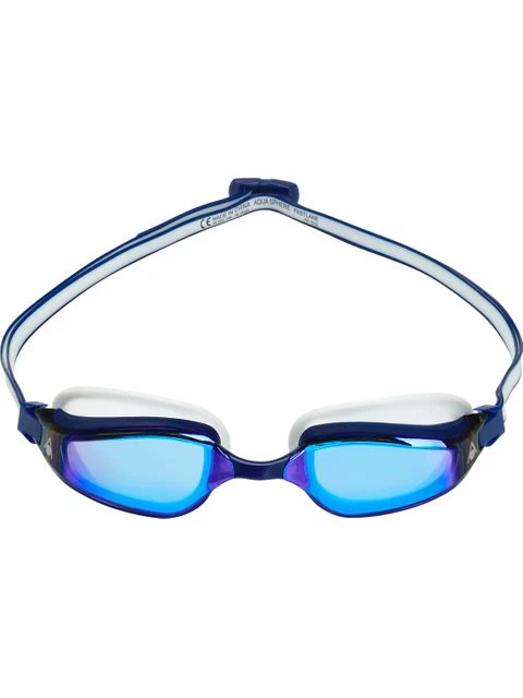 Aqua Sphere Fastlane Goggles - Titanium Blue Mirror / Blue / White 7 Aqua Sphere Fastlane Goggles - Titanium Blue Mirror / Blue / White - Image 5