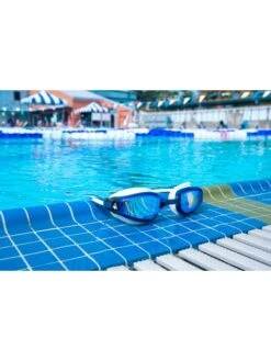 Aqua Sphere Fastlane Goggles - Titanium Blue Mirror / Blue / White 14 Aqua Sphere Fastlane Goggles - Titanium Blue Mirror / Blue / White -Outlet Swim Goggles Pro Store white 191790 5