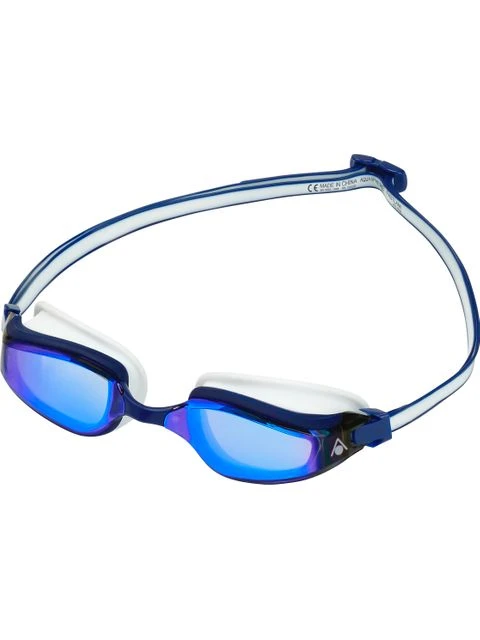 Aqua Sphere Fastlane Goggles - Titanium Blue Mirror / Blue / White 3 Aqua Sphere Fastlane Goggles - Titanium Blue Mirror / Blue / White