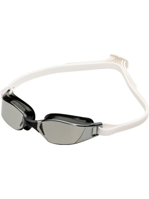 Aqua Sphere XCEED Goggles - Silver Titanium Mirror/Black/White 3 Aqua Sphere XCEED Goggles - Silver Titanium Mirror/Black/White