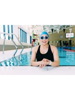 Zoggs Predator Goggles Regular Fit - Tint Smoke/Blue/White -Outlet Swim Goggles Pro Store white 461037 blwhtsmr 3