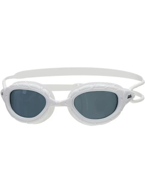 Zoggs Predator Goggles - Smoke/White/White 3 Zoggs Predator Goggles - Smoke/White/White