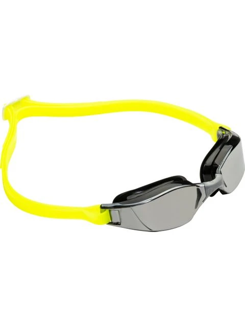 Aqua Sphere Xceed Goggles - Silver Titanium Mirror/Black/Yellow 6 Aqua Sphere Xceed Goggles - Silver Titanium Mirror/Black/Yellow - Image 4