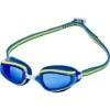 Aqua Sphere Fastlane Goggles - Blue Tint/Blue/Yellow -Outlet Swim Goggles Pro Store yellow 193050