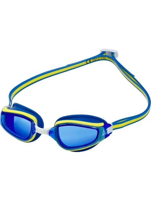 Aqua Sphere Fastlane Goggles - Blue Tint/Blue/Yellow 3 Aqua Sphere Fastlane Goggles - Blue Tint/Blue/Yellow