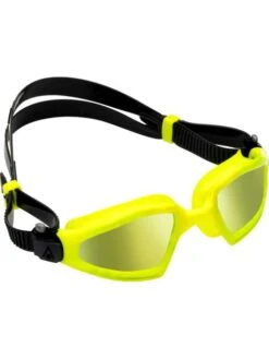 Aqua Sphere Kayenne Pro Goggles - Titanium Yellow Mirror/Yellow/Yellow -Outlet Swim Goggles Pro Store yellow 197270 2
