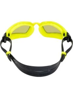 Aqua Sphere Kayenne Pro Goggles - Titanium Yellow Mirror/Yellow/Yellow -Outlet Swim Goggles Pro Store yellow 197270 3