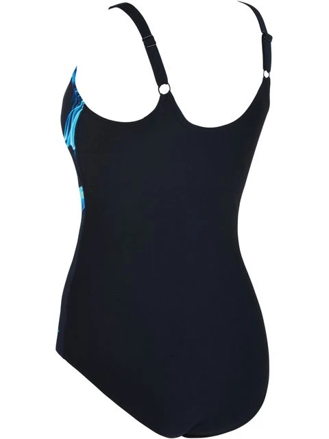 Zoggs Adjustable Scoopback One Piece - Ocean Smoke 4 Zoggs Adjustable Scoopback One Piece - Ocean Smoke - Image 2