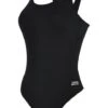 Zoggs Cottesloe Black Womens Eco One Piece