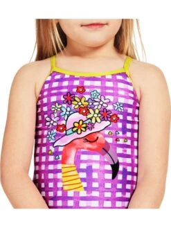 Zoggs Crossback One Piece - Flamingo -Outlet Swim Goggles Pro Store zoggs crossback one piece flamingo 463632 flmg 4