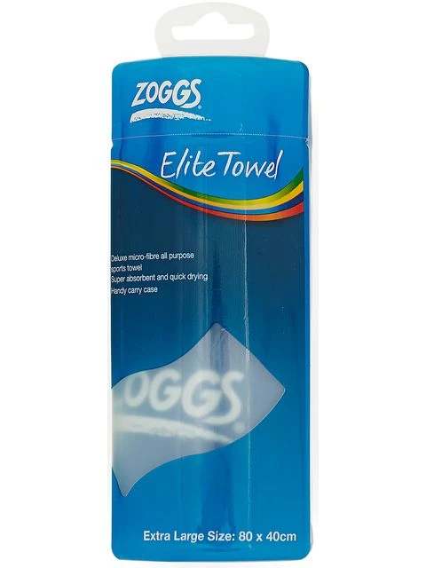 Zoggs Elite Microfibre Towel - Black 4 Zoggs Elite Microfibre Towel - Black - Image 2