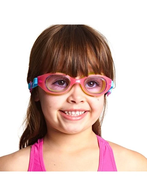 Zoggs Little Sonic Air Goggles - Purple Tint/Pink/Blue 4 Zoggs Little Sonic Air Goggles - Purple Tint/Pink/Blue - Image 2