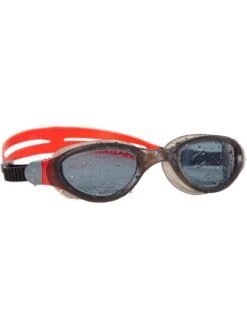 Zoggs Phantom 2.0 Goggles - Smoke/Black/Red -Outlet Swim Goggles Pro Store zoggs phantom 20 smoked goggles black red 302516 2