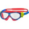 Zoggs Phantom Kids Swim Mask - Clear/Blue/Red -Outlet Swim Goggles Pro Store zoggs phantom kids clear swim mask blue red 306550
