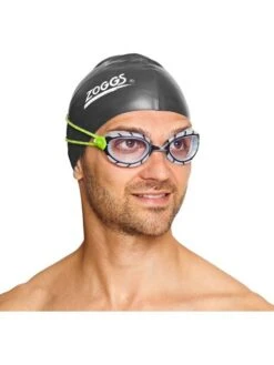 Zoggs Predator Goggles - Clear/Black/Lime -Outlet Swim Goggles Pro Store zoggs predator clear goggles black lime 334863 5