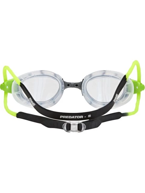Zoggs Predator Goggles Small Fit - Black/Lime/Clear 5 Zoggs Predator Goggles Small Fit - Black/Lime/Clear - Image 3