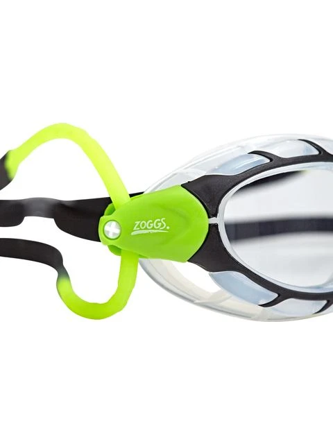 Zoggs Predator Goggles Small Fit - Black/Lime/Clear 6 Zoggs Predator Goggles Small Fit - Black/Lime/Clear - Image 4