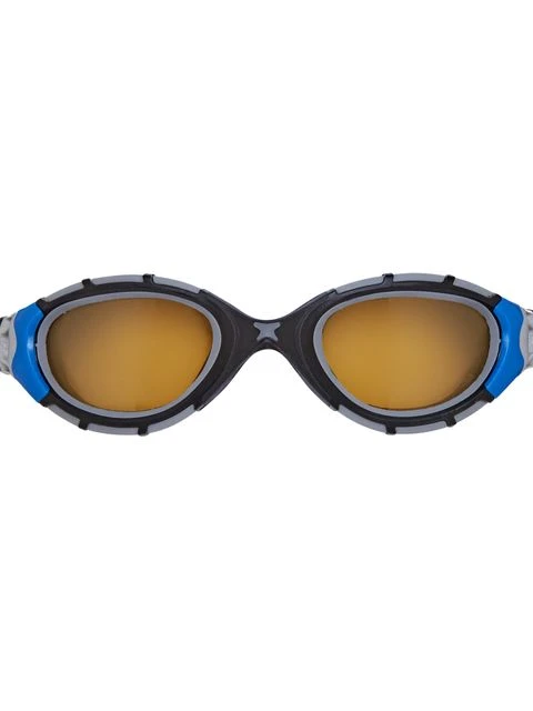 Zoggs Predator Flex Polarized Ultra Goggles - Copper/Black/Blue 4 Zoggs Predator Flex Polarized Ultra Goggles - Copper/Black/Blue - Image 2