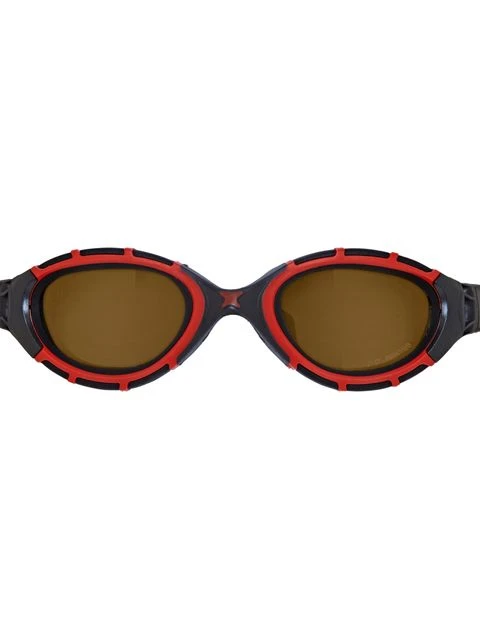 Zoggs Predator Flex Polarized Ultra Goggles Small Fit - Copper/Red/Black 4 Zoggs Predator Flex Polarized Ultra Goggles Small Fit - Copper/Red/Black - Image 2