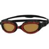 Zoggs Predator Flex Polarized Ultra Goggles Small Fit - Copper/Red/Black -Outlet Swim Goggles Pro Store zoggs predator flex polarized ultra goggles small fit red black 339845