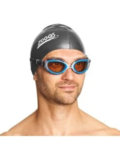 Zoggs Predator Flex Polarized Ultra Reactor Goggles - Copper/Blue/Silver -Outlet Swim Goggles Pro Store zoggs predator flex polarized ultra reactor goggles blue silver 301929 5
