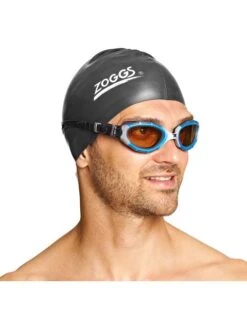 Zoggs Predator Flex Polarized Ultra Reactor Goggles - Copper/Blue/Silver -Outlet Swim Goggles Pro Store zoggs predator flex polarized ultra reactor goggles blue silver 301929 6